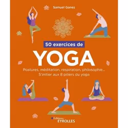 ISBN 50 exercices de yoga, Livre broché, 128 pages