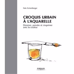 ISBN Croquis urbain à l'aquarelle, 154 pages