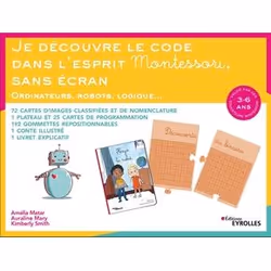 ISBN Je découvre le code dans l'esprit Montessori, sans écran, 32 pages