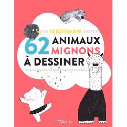 ISBN 62 animaux mignons à dessiner, Livre broché, 128 pages