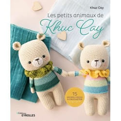 Les petits animaux de Khuc Cay - 15 adorables créations à crocheter (Broché)