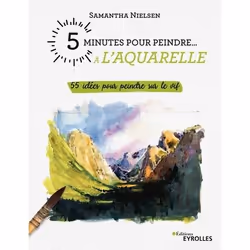 ISBN 5 minutes pour peindre à l'aquarelle, Livre broché, 128 pages