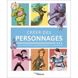 ISBN Créer des personnages, Livre broché, 260 pages