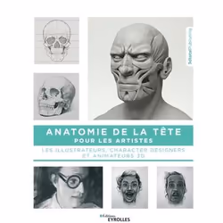 ISBN Anatomie de la tête pour les artistes, Livre broché, 232 pages