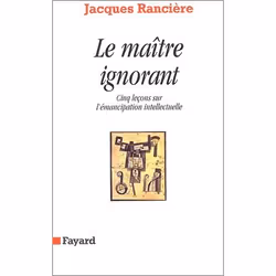 ISBN Le Maitre Ignorant; Cinq Lecons Sur L'Emancipation Intellectuelle, philosophie, Français, Livre broché
