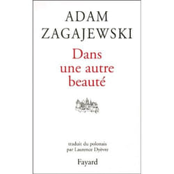 Fayard DANS UNE AUTRE BEAUTE