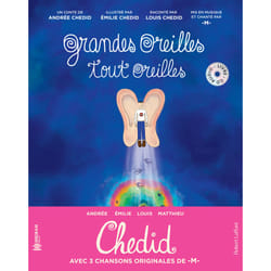 ISBN Grandes oreilles tout oreilles : Le livre de Andrée Chedid, Emilie Chedid, Louis Chedid