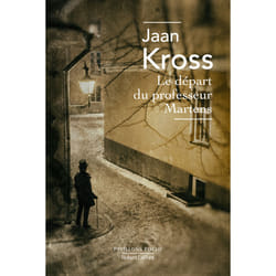 ISBN Le Départ du professeur Martens : Le livre de Jaan Kross