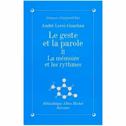 ISBN Le Geste Et La Parole T.2 La Memoire Et Les Rythmes, Biologie, Français, Livre broché
