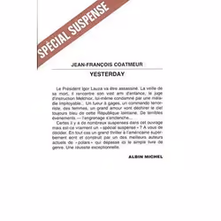 ISBN Yesterday, Roman, Français, Livre broché, 300 pages