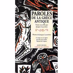 ISBN Paroles de la Grèce antique, philosophie, Français, Livre broché, 54 pages
