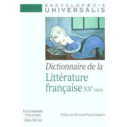 Dictionnaire de la littérature française XXe siècle