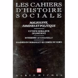 ISBN n° 14 - Malbouffe, famines et politique, politique, Français, Livre broché, 212 pages