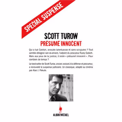 ISBN Présumé innocent, Thrillers, Français, Livre broché, 448 pages