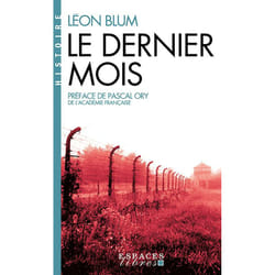 Le Dernier Mois (Espaces Libres - Idées) (Poche)