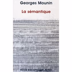 ISBN La Semantique, Littérature, Français, Livre broché