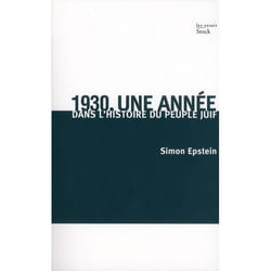 1930, une année dans l'histoire du peuple juif