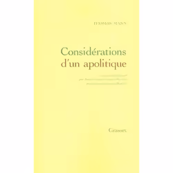 ISBN Considerations D'Un Apolitique, Littérature, Français, Livre broché