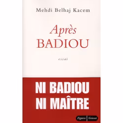 ISBN Apres Badiou, histoire, Français