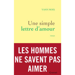 Grasset UNE SIMPLE LETTRE D AMOUR