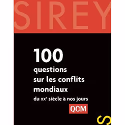 ISBN 100 Questions Sur Les Conflits Mondiaux Du Xxe Siecle A Nos Jours - 1ere Ed., politique, Français