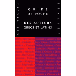 ISBN Guide De Poche Des Auteurs Grecs Et Latins, histoire, Français
