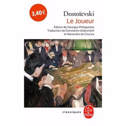 ISBN Le Joueur, Roman, Français, 224 pages