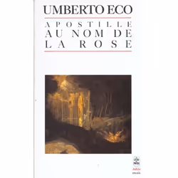 ISBN Apostille Au Nom De La Rose, Littérature, Français