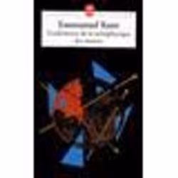 ISBN Fondements De La Metaphysique Des Moeurs, philosophie, Français