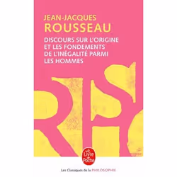 ISBN Discours sur l'origine et les fondements de l'inégalité parmi les hommes, philosophie, Français, 160 pages