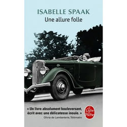ISBN Une allure folle livre Novel Français