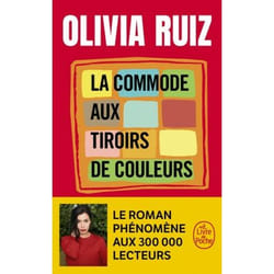 ISBN La Commode aux tiroirs de couleurs livre Roman Français