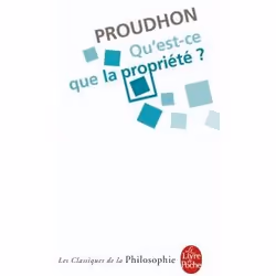 ISBN Qu'Est-Ce Que La Propriete ?, philosophie, Français, Livre broché