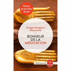 ISBN Bonheur de la méditation, Français, 416 pages