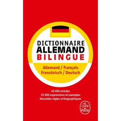 ISBN Dictionnaire de poche allemand bilingue