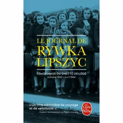ISBN Le Journal de Rywka Lipszyc, Français, 352 pages