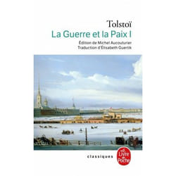 ISBN La Guerre et la Paix (La Guerre et la Paix, Tome 1) livre classiques Français