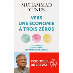 ISBN Vers une économie à trois zéros, société, Français, 360 pages