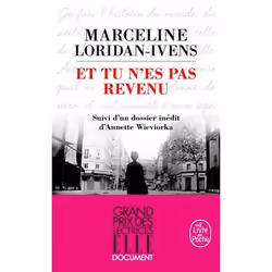 ISBN Et tu n'es pas revenu, Français, 128 pages