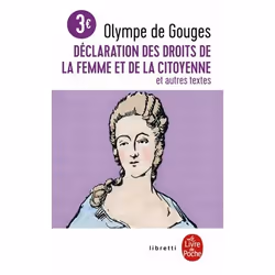 ISBN Déclaration des droits de la femme et de la citoyenne BAC 2024, Français, 96 pages