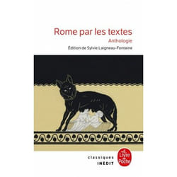 ISBN Rome par les textes - Anthologie