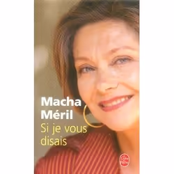 ISBN Si Je Vous Disais, Littérature, Français