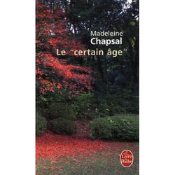 Le "certain âge"