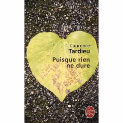ISBN Puisque Rien Ne Dure, Littérature, Français