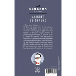 ISBN Maigret se défend