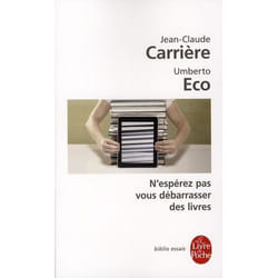 N'espérez pas vous débarrasser des livres