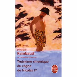 ISBN Troisieme Chronique Du Regne De Nicolas 1er, Romance, Français, Livre broché