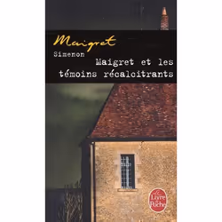 ISBN Maigret Et Les Temoins Recalcitrants, Thrillers, Français, Livre broché