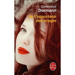 ISBN Je t'apporterai des orages