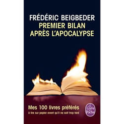 Le Livre de Poche PREMIER BILAN APRES L APOCALYPSE: ESSAI